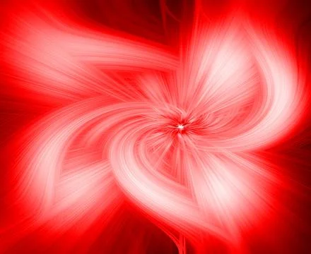 Red light explode. Abstract fractal background Illustrazione stock