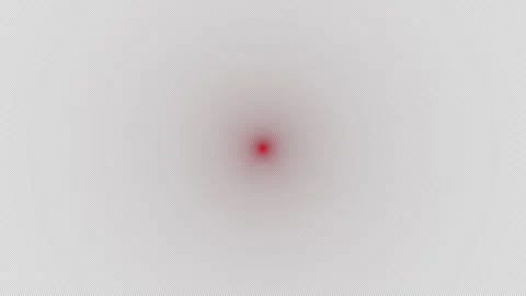 Red Light Flare Pulse Loop on Transparent Background, 4K Alpha Channel Stock Footage 340299496