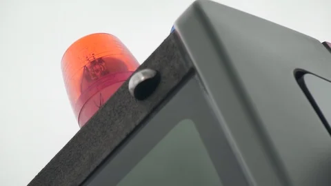 Red Light Flasher Stock Footage 112721723