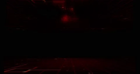 Red Light Futuristic Abstract Background Stock Footage 156041713