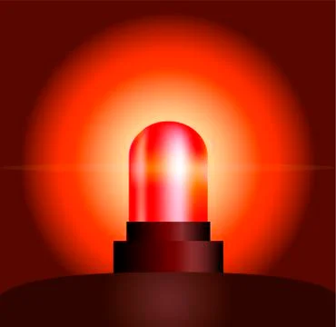 Red Light Illustrazione stock