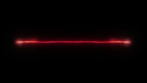 Red light Laser power with sparkling both side effect Stock Footage 322912046