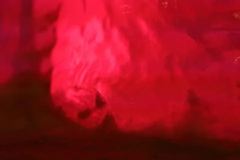 Red light over ice Stock Photos