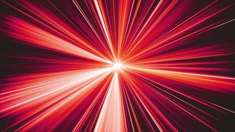 Red Light Rays Stock Footage