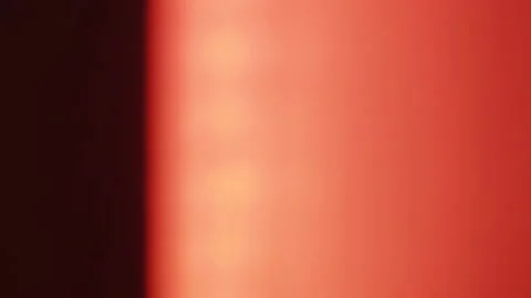 Red light screen overlay texture, real time and slow motion Stock Footage 138227625