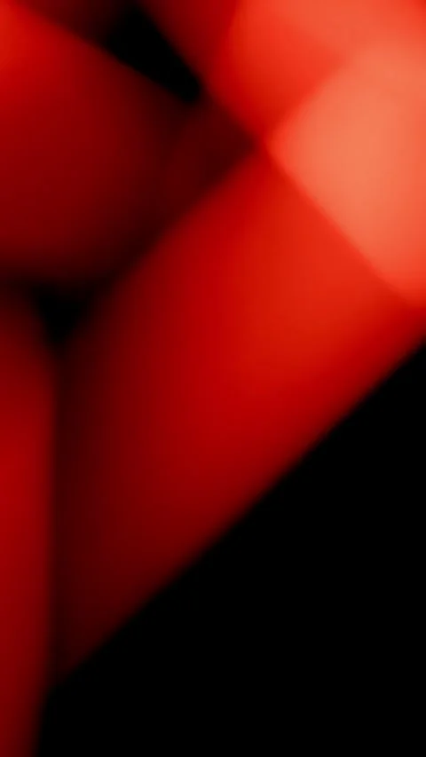 Red Light Shapes Background Animation Video stock 305581254