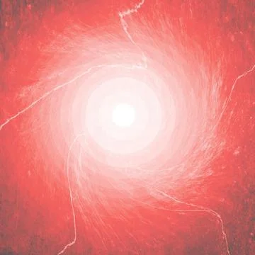 Red Light shine in rotation Stock Illustration
