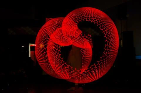 Red light show Stock Photos