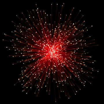 Red light sparkling effect texture with neon line rays background. Illustrazione stock