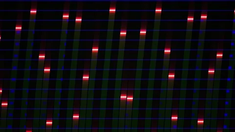 Red Light Technology Background Display. Stock Footage 340041303