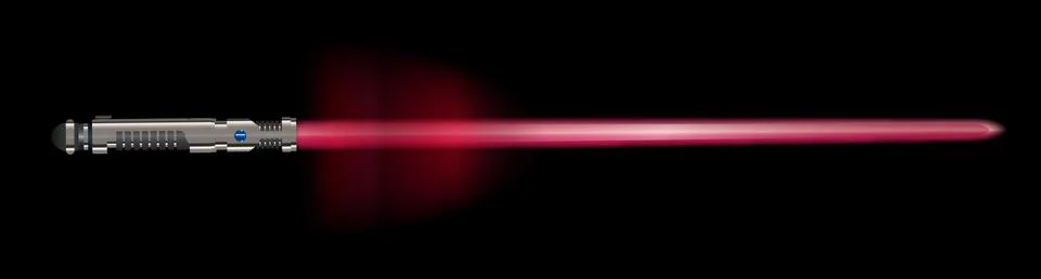 Red Light Weapon Stock Illustration