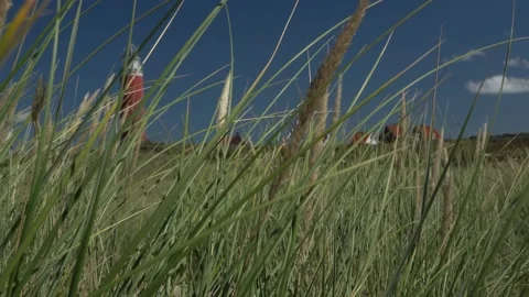 Red lighthouse of Texel Stock Footage 149269406
