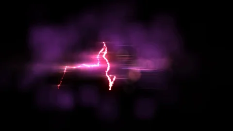Red Lightning heart pulse seamless loop shiny flares animation background new Stock Footage 95927769