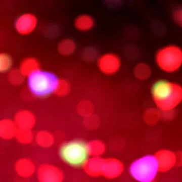 Red lights background Stock Illustration