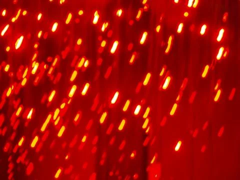 Red lights on bokeh background Stock Photos