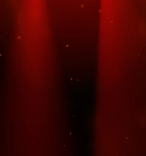 Red lights effect podium stage Stock Footage 293564221