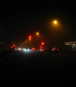 Red lights Stock Photos