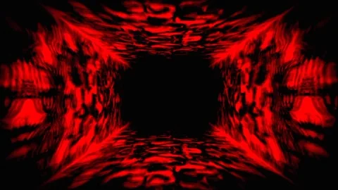 Red Lights Tunnel Motion Background Loop Video stock 218976655