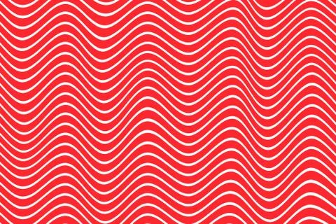 Red line curve for texture Background pattern wallpaper vector illustration, Illustrazione stock