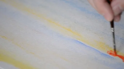 Red line. Video stock 98235728