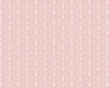 Red line geometric  pattern Stock Illustration