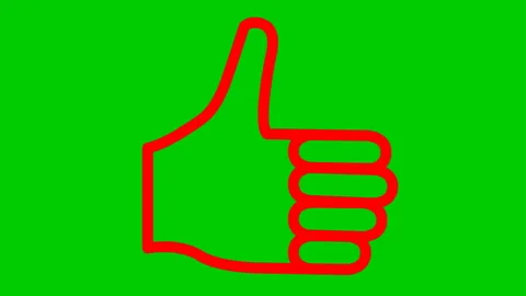 Red line like green Stock Footage 202084583