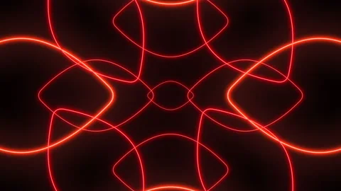 Red line pattern on black background repeating design concept Stock Footage 317321596