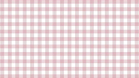 Red line plaid tartan pattern background, motion Stock Footage 274395973