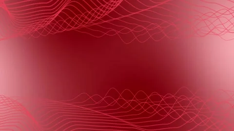 Red line wiggle with background gradation animation HD Stock Footage 304953314
