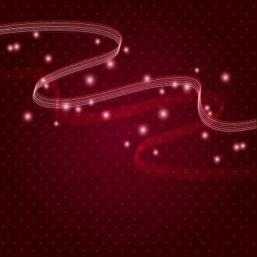 Red Lines abstract background 스톡 일러스트