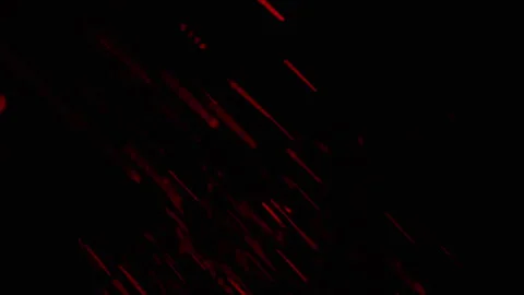 Red Lines and Spots on Black Background Stock Footage 293162023