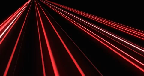 Red lines on a black background Stock Footage 226424557