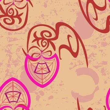 Red lines Stock Illustration