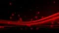 Red lines with particles HD HD Footage