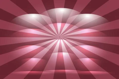 Red lines stripes abstract background Stock Illustration