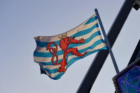 The Red Lion flag Stock Photos