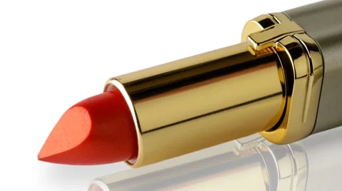 Red lipstick Stockbeeldmateriaal 8777095