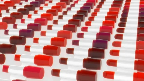 Red lipstick Stock Footage 95791558