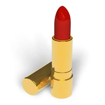 Red lipstick Stock-Illustration