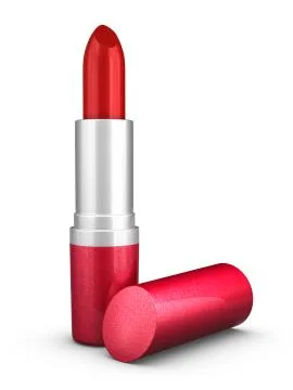 Red lipstick Stock Illustration