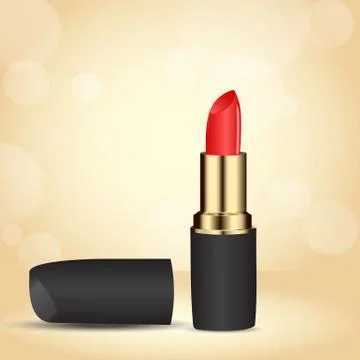 Red lipstick Stock Illustration