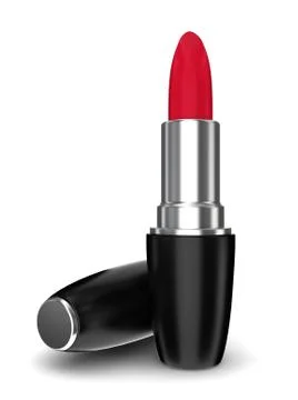 Red lipstick Stock Illustration