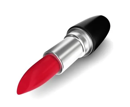 Red lipstick Stock Illustration