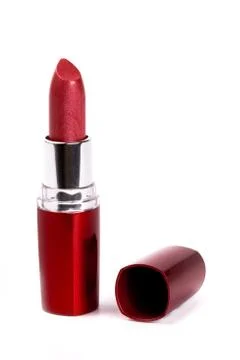 Red lipstick Stock Photos