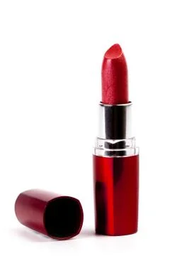 Red lipstick Stock-Fotos