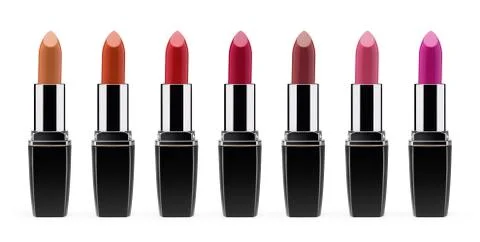 Red lipstick Stock Photos