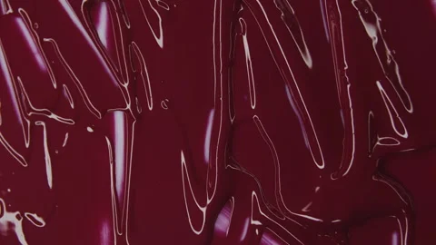 Red lipstick. Red background. Stock Footage 242760614