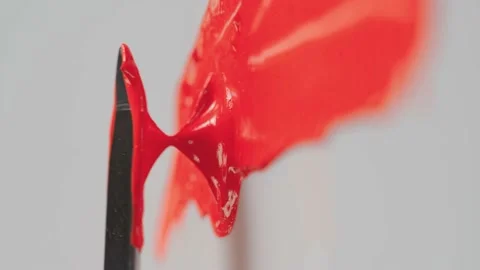 Red Lipstick Texture Stock Footage 237022534