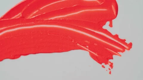 Red Lipstick Texture Stock Footage 237022544