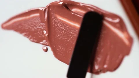Red Lipstick Texture Stock Footage 237023411